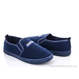Фотография Слипоны детские без шнурков Весна/осень K92-5 (12 пар р.32-37) "Blue Rama" недорого оптом от прямого поставщика