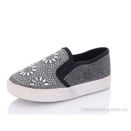 Фотография Слипоны детские без шнурков Весна/осень B67 (18 пар р.26-31) "Blue Rama" недорого оптом от прямого поставщика