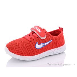 Фотография Кроссовки детские модные Весна/осень A504-8 (18 пар р.26-31) "Blue Rama" недорого оптом от прямого поставщика