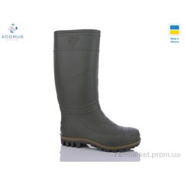 Фотография Резиновая обувь мужская Весна/осень Рб 101 зелений (5 пар р.41-46) "Acorus" недорого оптом от прямого поставщика