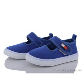 Фотография Тапки детские домашние Лето G65-1 (12 пар р.21-26) "Blue Rama" недорого оптом от прямого поставщика