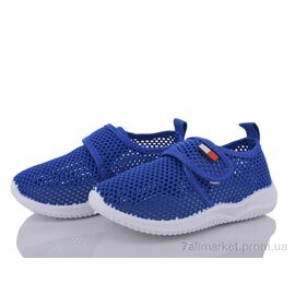 Фотография Кроссовки детские модные Лето W409-1 (12 пар р.26-31) "Blue Rama" недорого оптом от прямого поставщика
