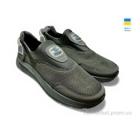 Сліпони чоловічі модні Весна/осінь 25-01 хакі (6 пар р.41-45) "Rai shoes" недорого оптом від прямого постачальника