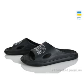 Шльопанці жіночі полегшені Літо 3379 чорний (6 пар р.40-45) "Alex" недорого оптом від прямого постачальника