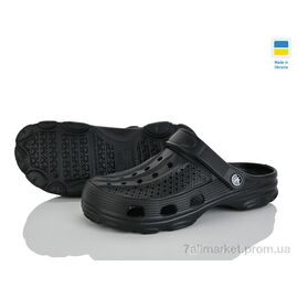 Крокси жіночі літні Літо N502 чорний (6 пар р.41-46) "Alex" недорого оптом від прямого постачальника