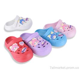 Фотография Кроксы детские летние Лето 309 mix (12 пар р.30-35) "Soylu" недорого оптом от прямого поставщика