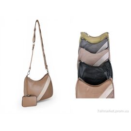 Фотография Сумка женская 4318-MH7862 mix 17*24*8 см, "Мир" недорого оптом от прямого поставщика