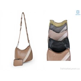 Фотография Сумка женская 4318-MH7862 mix 17*24*8 см, "Pryama Vigoda" недорого оптом от прямого поставщика