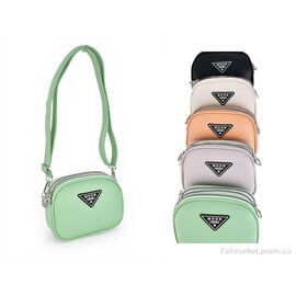 Фотография Сумка женская 4318-MH92140 mix 15*19*6 см, "Pryama Vigoda" недорого оптом от прямого поставщика