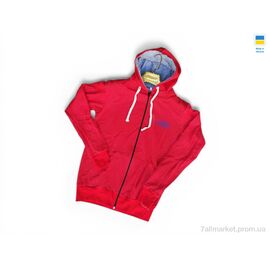 Фотография Батник мужской Весна/осень 23FI червоний (4 шт. р.сетка M-2XL) "Sport style" недорого оптом от прямого поставщика