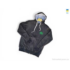 Фотография Батник мужской Весна/осень 23LA чорний (4 шт. р.сетка M-2XL) "Sport style" недорого оптом от прямого поставщика