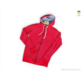 Фотография Батник мужской Весна/осень 23SU червоний (4 шт. р.сетка M-2XL) "Sport style" недорого оптом от прямого поставщика