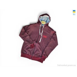 Фотография Батник мужской Весна/осень 23SU бордовий (4 шт. р.сетка M-2XL) "Sport style" недорого оптом от прямого поставщика