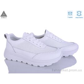 Кросівки жіночі модні Весна/осінь XG110-1 шкіра (8 пар р.36-41) "STILLI Group" недорого оптом від прямого постачальника