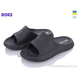 Фотография Шлепки женские облегченные Лето Progress 132 чорний (8 пар р.36-40) "Roks" недорого оптом от прямого поставщика