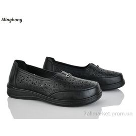 Фотография Туфли женские стильные Лето 303-1 (8 пар р.37-42) "Minghong" недорого оптом от прямого поставщика