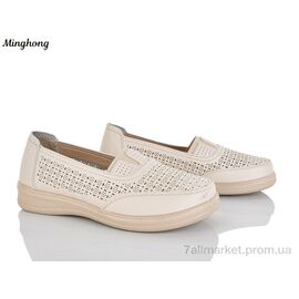 Фотография Туфли женские стильные Лето 305-3 (8 пар р.37-42) "Minghong" недорого оптом от прямого поставщика