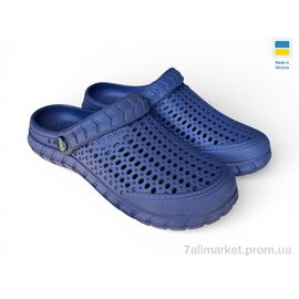 Фотография Кроксы женские летние Лето С62 синій (6 пар р.36-41) "Rai shoes" недорого оптом от прямого поставщика