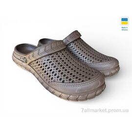 Фотография Кроксы женские летние Лето С62 шоколадний (6 пар р.36-41) "Rai shoes" недорого оптом от прямого поставщика