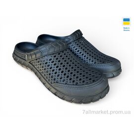 Фотография Кроксы женские летние Лето С62 чорний (6 пар р.36-41) "Rai shoes" недорого оптом от прямого поставщика
