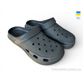 Фотография Кроксы женские летние Лето С98 чорний (6 пар р.36-41) "Rai shoes" недорого оптом от прямого поставщика