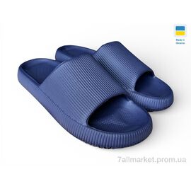 Фотография Шлепки женские облегченные Лето С88 синій (6 пар р.36-41) "Rai shoes" недорого оптом от прямого поставщика