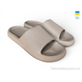 Фотография Шлепки женские облегченные Лето С88 т.бежевий (6 пар р.36-41) "Rai shoes" недорого оптом от прямого поставщика