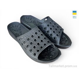 Фотография Шлепки женские облегченные Лето С19 чорний (6 пар р.36-41) "Rai shoes" недорого оптом от прямого поставщика