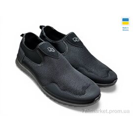Сліпони чоловічі модні Весна/осінь 29-03 чорний (6 пар р.41-45) "Rai shoes" недорого оптом від прямого постачальника