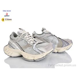 Фотография Кроссовки детские модные Весна/осень AD2568-1 beige (5 пар р.35-39) "Clibee-Doremi" недорого оптом от прямого поставщика