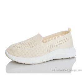 Фотография Слипоны женские тканевые Лето 022-10 (8 пар р.37-41) "Yimeili" недорого оптом от прямого поставщика