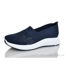 Фотография Слипоны женские тканевые Лето 019-11 (8 пар р.37-41) "Yimeili" недорого оптом от прямого поставщика