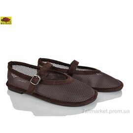 Балетки жіночі зручні Літо W5231-8 (6 пар р.36-40) "Mei De Li" недорого оптом від прямого постачальника