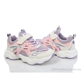 Фотография Кроссовки детские модные Весна/осень A09-2 (12 пар р.32-37) "Blue Rama" недорого оптом от прямого поставщика