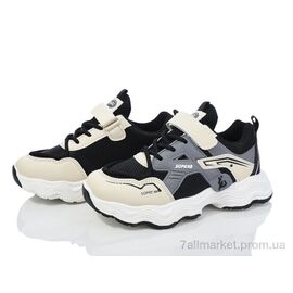 Фотография Кроссовки детские модные Весна/осень A09-3 (12 пар р.32-37) "Blue Rama" недорого оптом от прямого поставщика