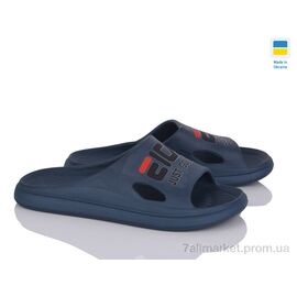 Фотография Шлепки детские летние Лето C80 синій N2 (6 пар р.36-41) "Vladimir" недорого оптом от прямого поставщика