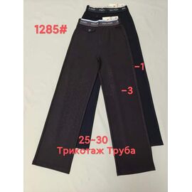 Фотография Штаны спортивные женские 1285-1 black р.25-30 "Immei" недорого оптом от прямого поставщика