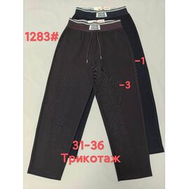 Фотография Штаны спортивные женские 1283-3 brown р.31-36 "Immei" недорого оптом от прямого поставщика