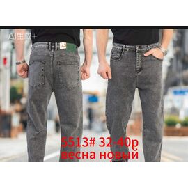 Джинси чоловічі 5513 grey р.32-40 "LILY" недорого оптом від прямого постачальника