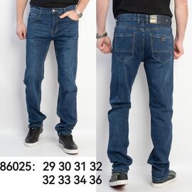 Джинси чоловічі 86025 blue р.29-36 "LILY" недорого оптом від прямого постачальника