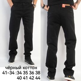 Чоловічі брюки 41-34 black р.34-44 "LILY" недорого оптом від прямого постачальника