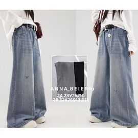 Фотография Джинсы детские на девочку J2629 black р.22-26 "Major" недорого оптом от прямого поставщика