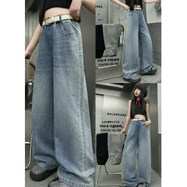 Фотография Джинсы детские на девочку 26718 blue р.26-30 "Major" недорого оптом от прямого поставщика