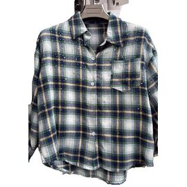 Фотография Рубашка детская на девочку CC15 black р.120-170 "Major" недорого оптом от прямого поставщика