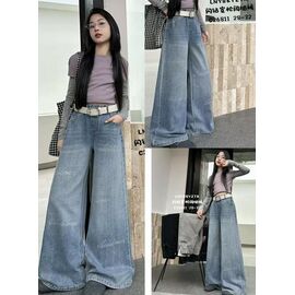 Фотография Джинсы детские на девочку 26811 blue р.28-32 "Major" недорого оптом от прямого поставщика