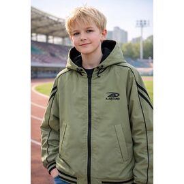 Фотография Ветровка детская на мальчика 29917 green р.146-164 "Major" недорого оптом от прямого поставщика