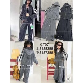 Фотография Костюм детский спортивный на девочку CT07 black р.120-170 "Major" недорого оптом от прямого поставщика