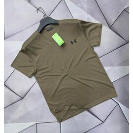 Фотография Футболка мужская 66204 khaki р.2XL-6XL "MACCALI" недорого оптом от прямого поставщика