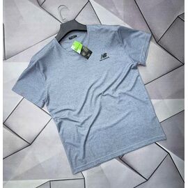 Фотография Футболка мужская 66218 grey р.2XL-6XL "MACCALI" недорого оптом от прямого поставщика