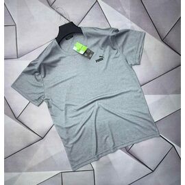 Фотография Футболка мужская 66223 grey р.2XL-6XL "MACCALI" недорого оптом от прямого поставщика